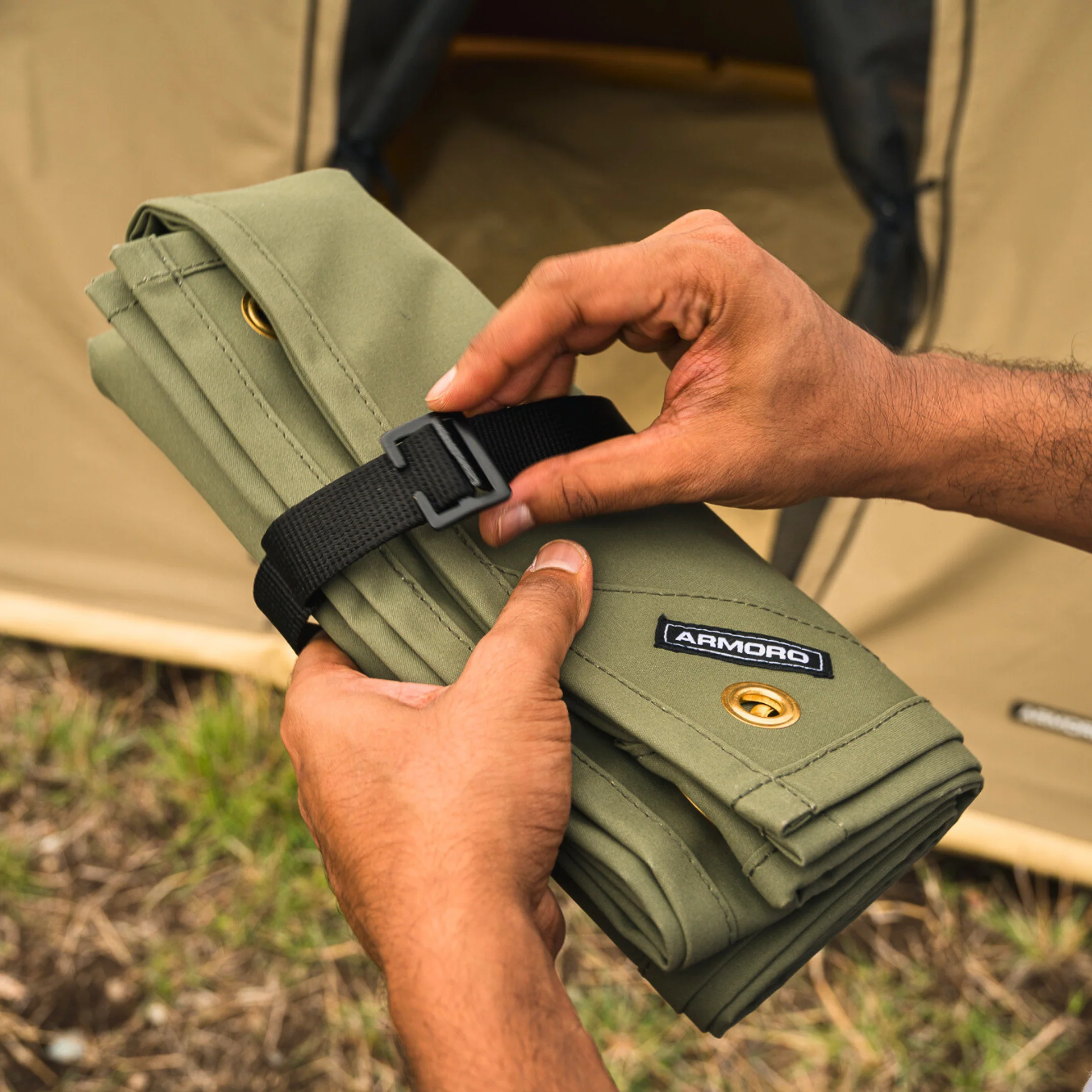 Camping Tarp Mat 1X2 Meter - Image 6