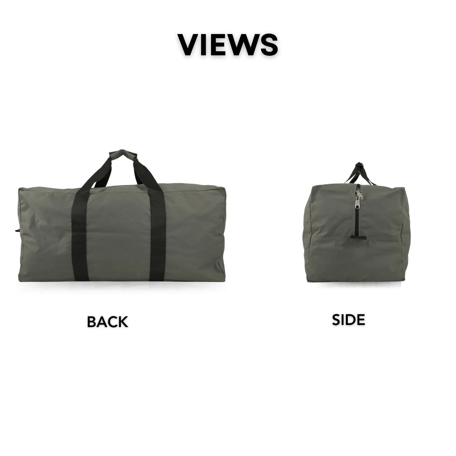 Waterproof Canvas Duffle Bag - Image 4