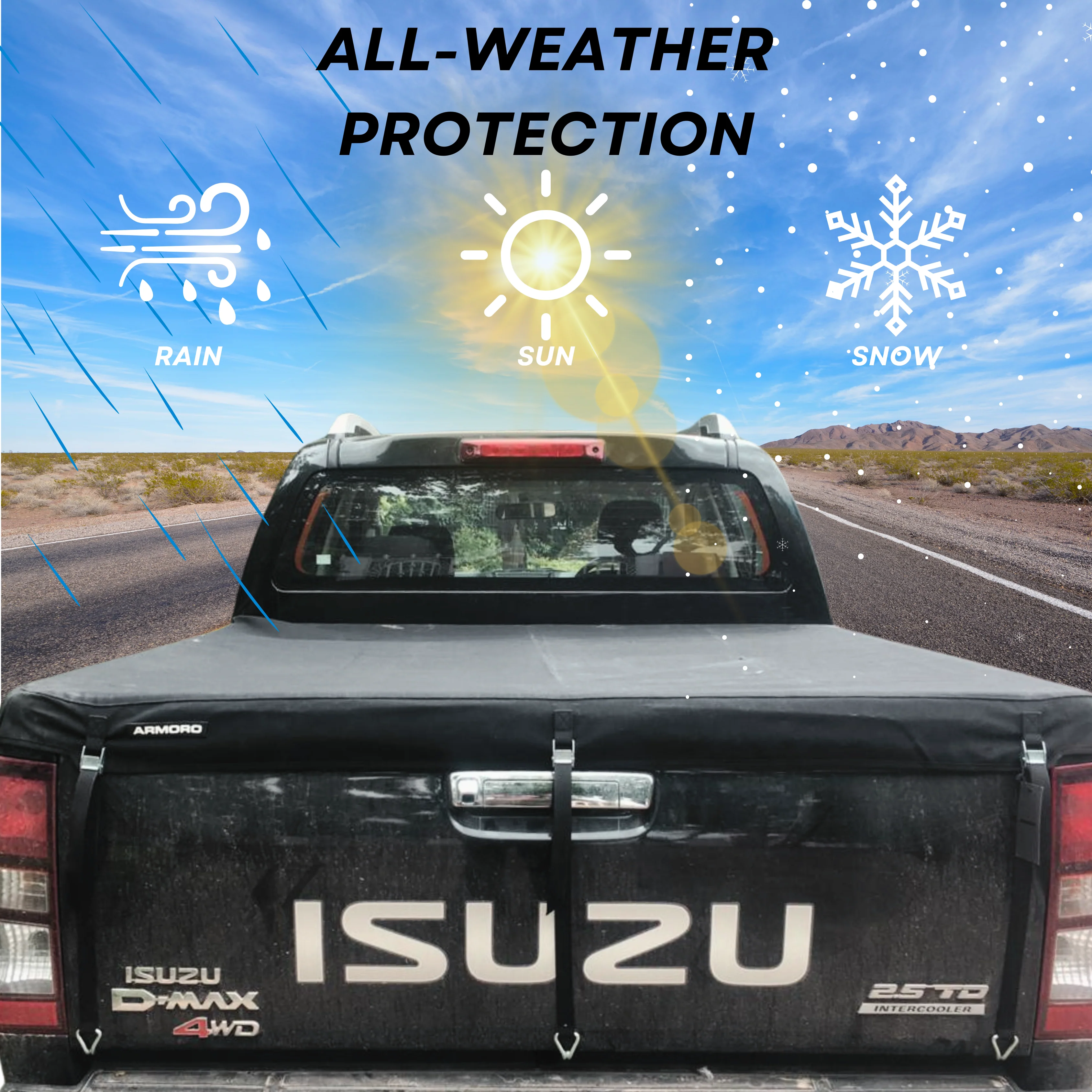 Isuzu D-Max V-Cross Tonneau Cover - Image 5