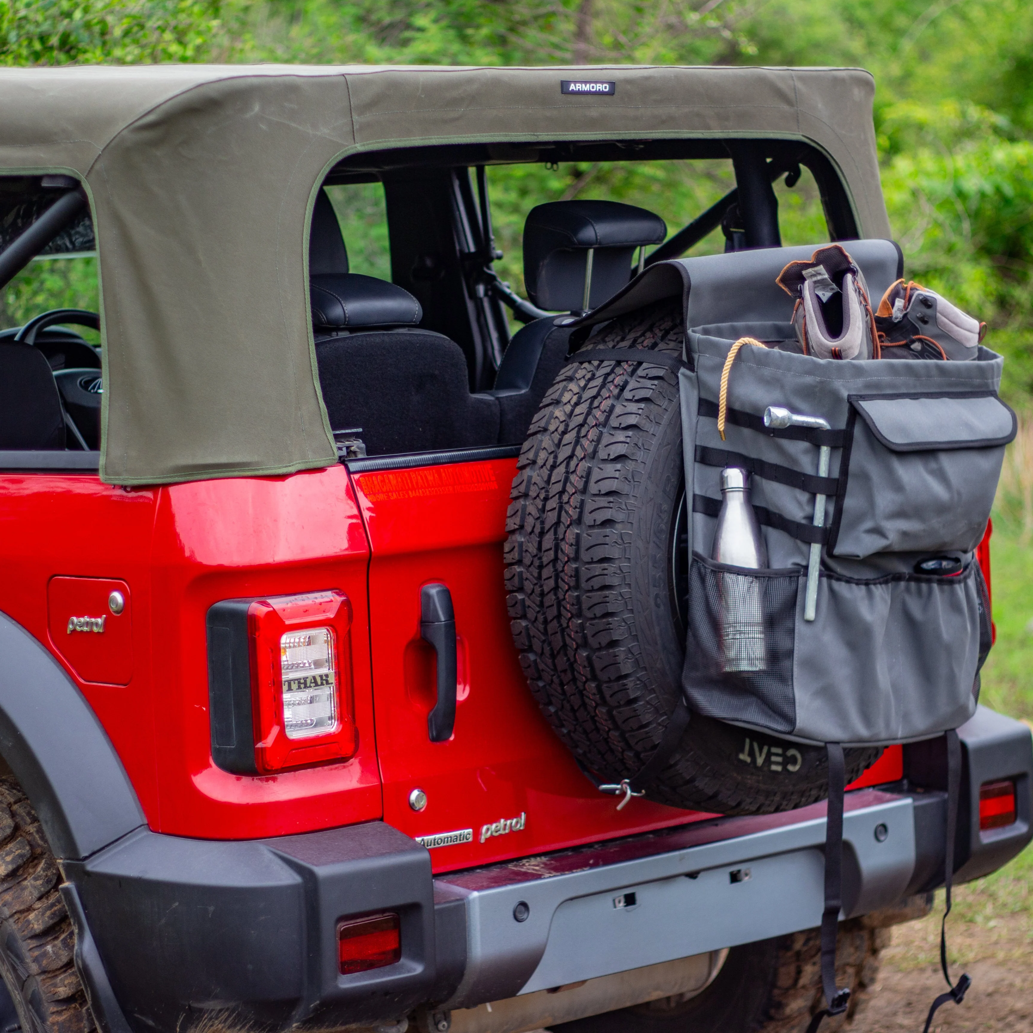 Spare Wheel Storage Touring Bag - Image 11