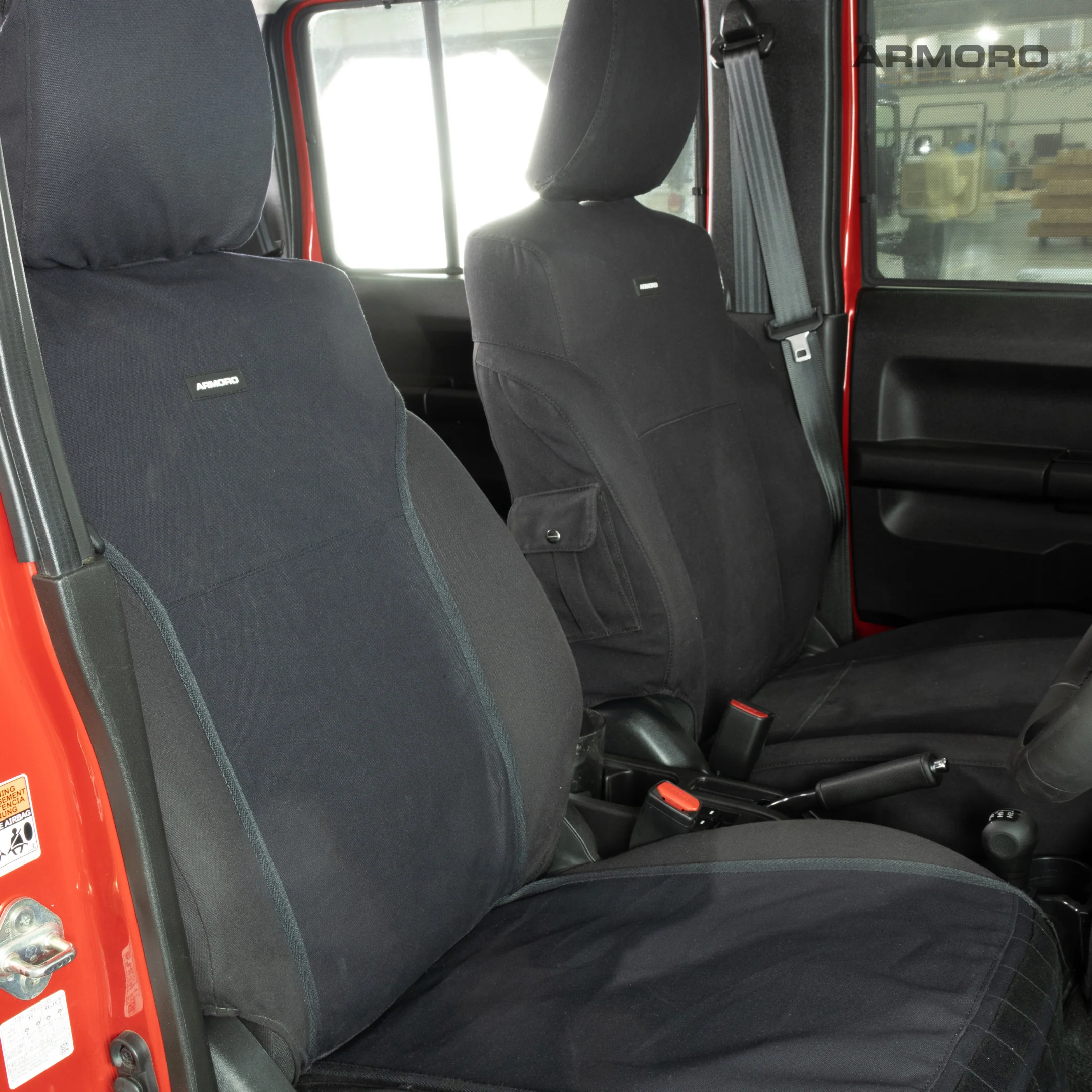 Suzuki Jimny Front Seat Cover Back Rest With Molle - Image 4