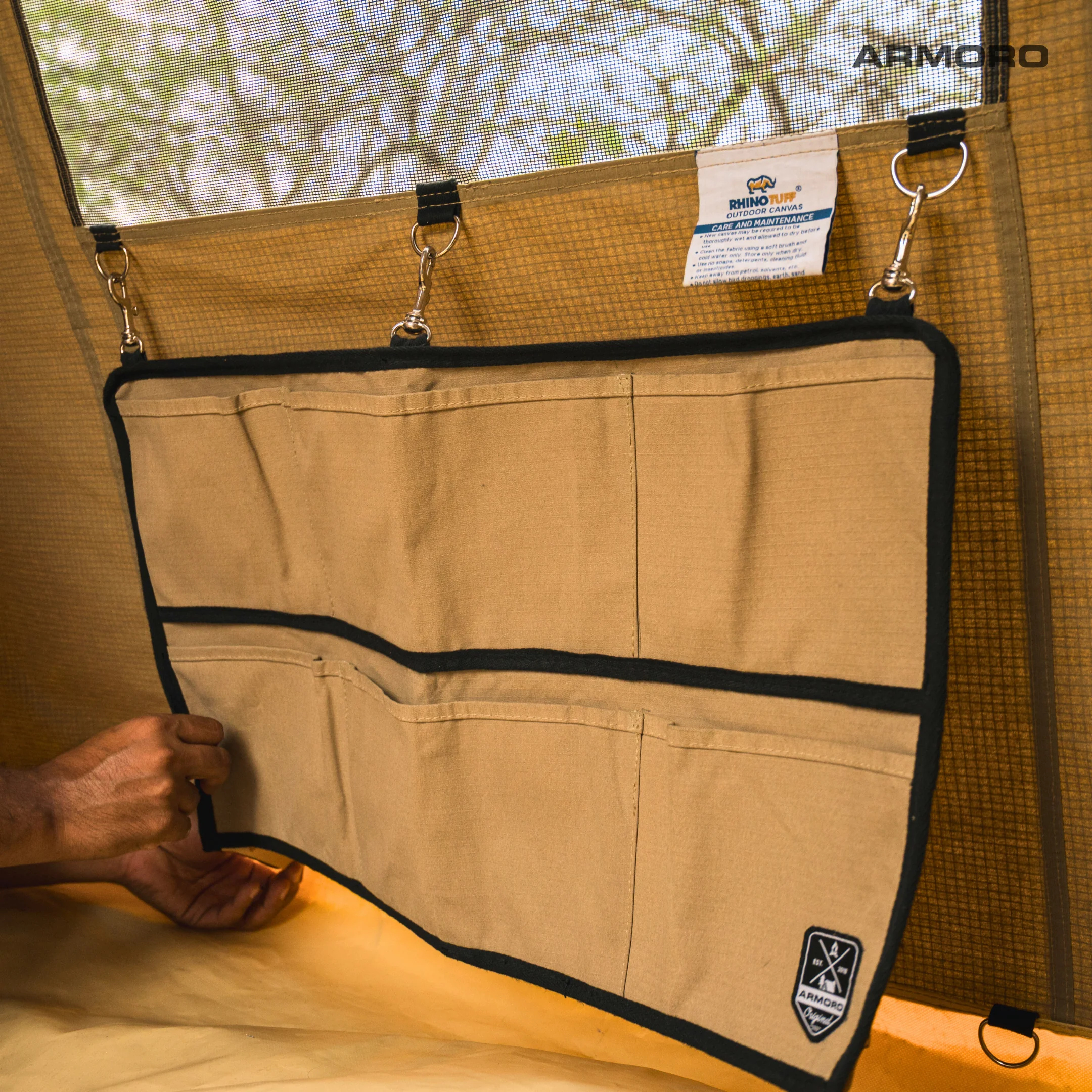 Hanging Pocket Organizer for Tents - Image 8