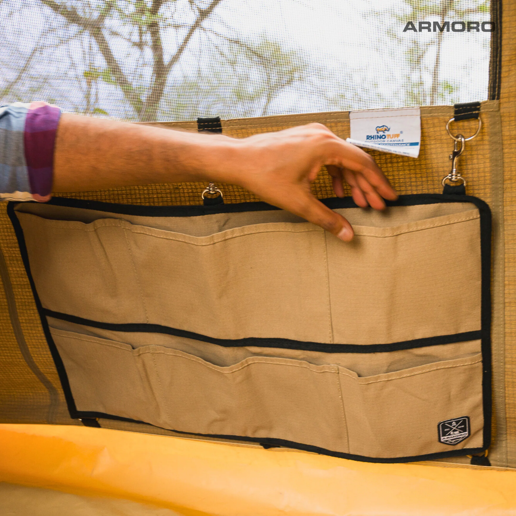 Hanging Pocket Organizer for Tents - Image 9