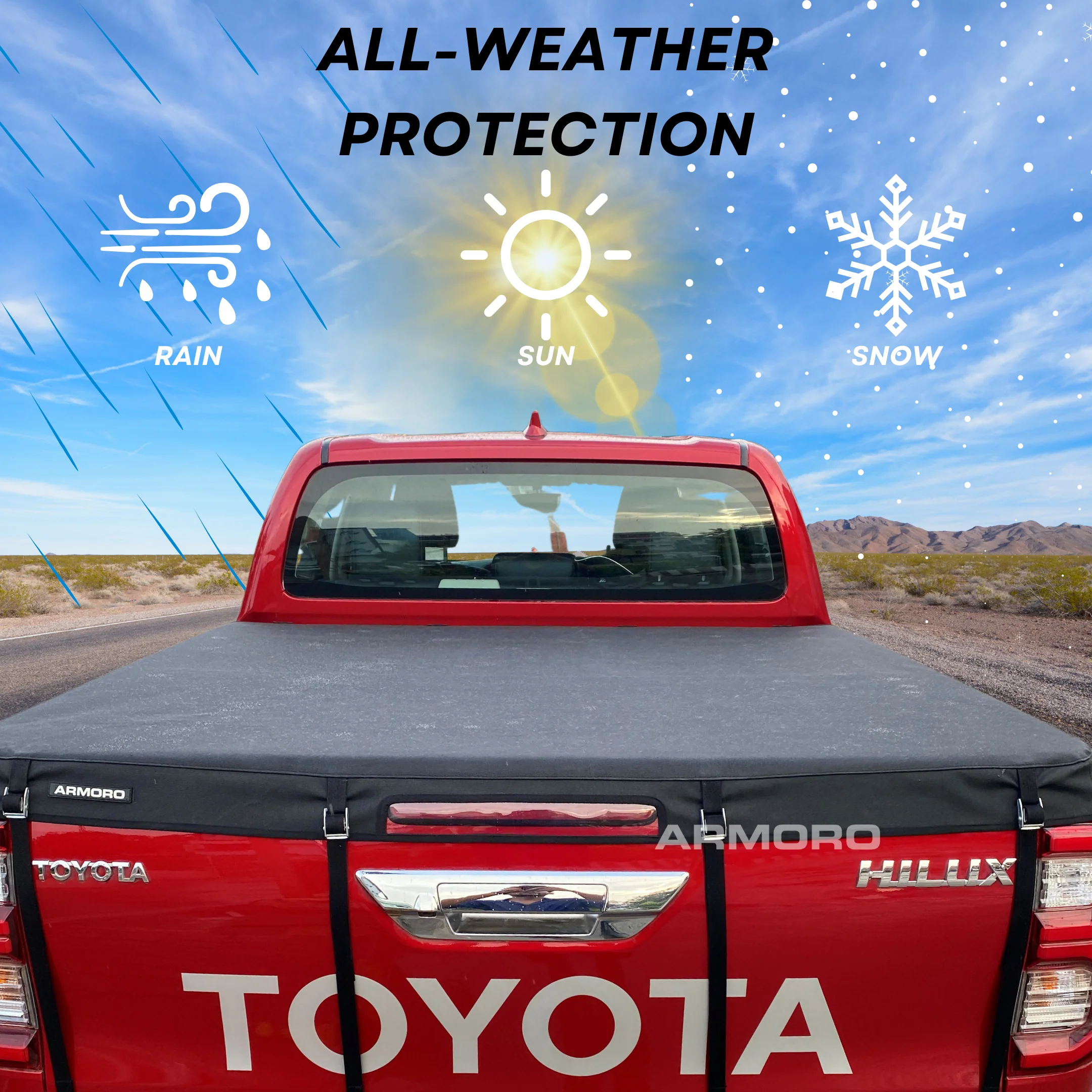 Toyota Hilux Tonneau Cover - Image 3